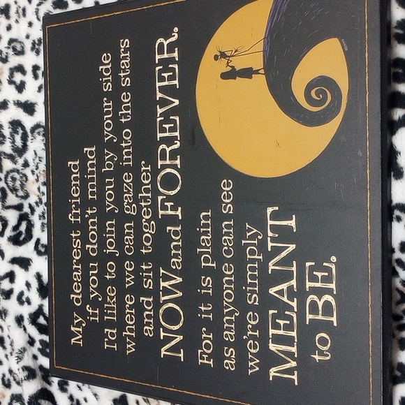 Disney The Nightmare Before Christmas Wall Plaque - Picture 2 of 3